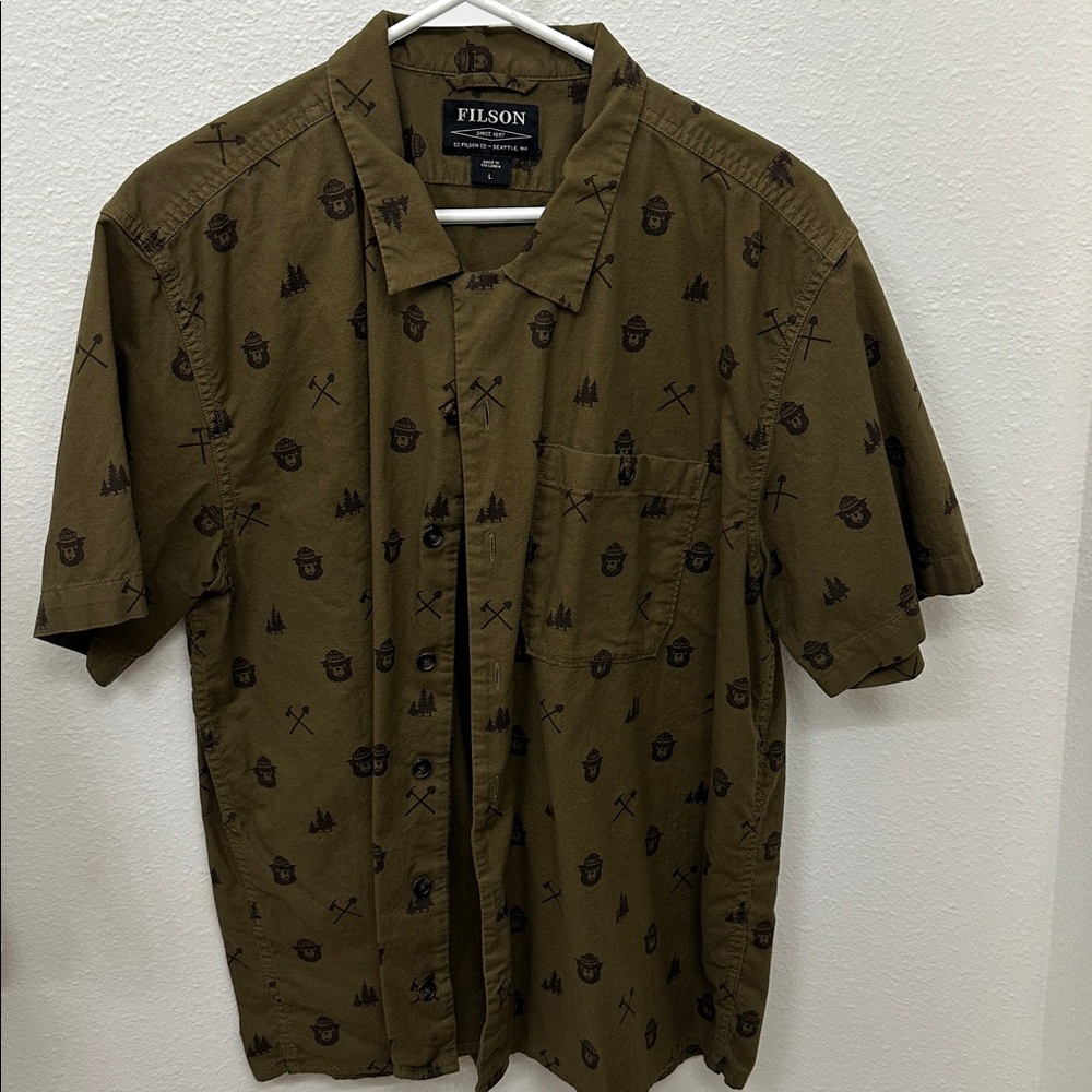 Filson Smoky the Bear camp shirt